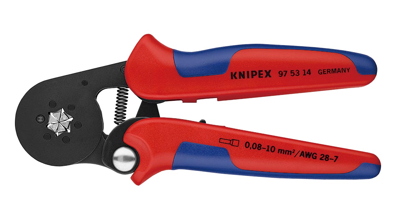 KNIPEX(ｸﾆﾍﾟｯｸｽ)輸入工具9753-14 ﾜｲﾔｰｴﾝﾄﾞｽﾘｰﾌﾞ圧着ﾍﾟﾝﾁ (SB)